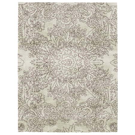 Living Divani Teppich 'Ceci n’est pas un Baroque' 220 x 280 cm, Beige