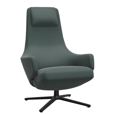 Vitra Repos / Filzgleiter für Hartboden Lavender - Volo, Aluminium poliert 03, H: 40 cm