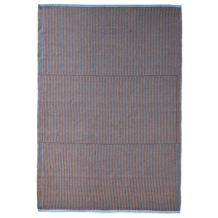 HAY Accessoires Tapis Blau / Kastanie, B: 170 cm / L: 240 cm
