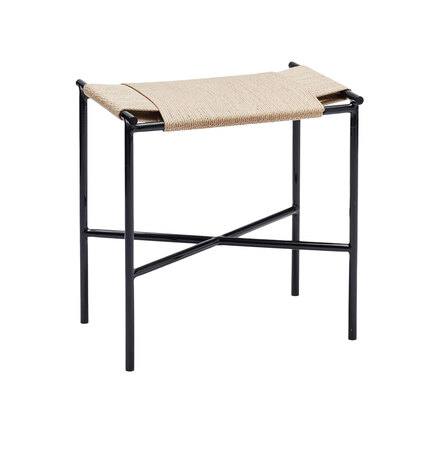 Skagerak by Fritz Hansen Vent Stool Black