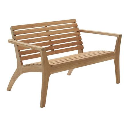 Skagerak by Fritz Hansen Gartenbank 'Regatta' Teak