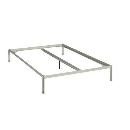 HAY Living Connect Bed Kastanienrot, B: 160 cm 