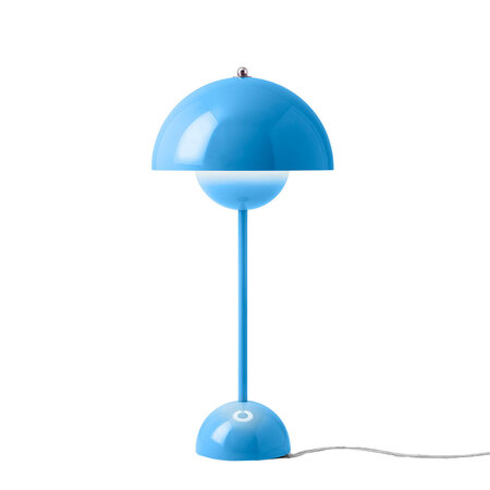 &Tradition Tischleuchte 'Flowerpot VP3' Swim Blue