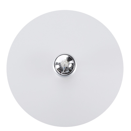 Lehni LED-Wand-Deckenleuchte von 'Lehni'  Ø: 50 cm, Aluminium farblos eloxiert