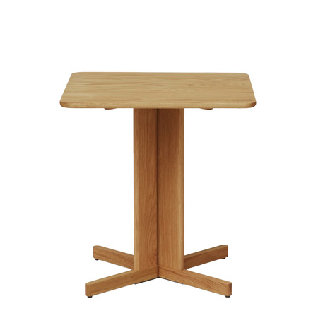 Form & Refine Quatrefoil Table 68x68 Eiche geölt, B: 68 cm / T: 68 cm 