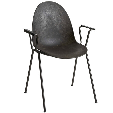 Mater Eternity Armchair Coffee Waste Black