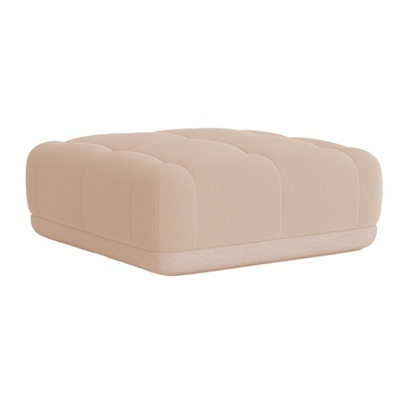 HAY Living Quilton Ottoman 05 Cremeweiss 0612 - Balder