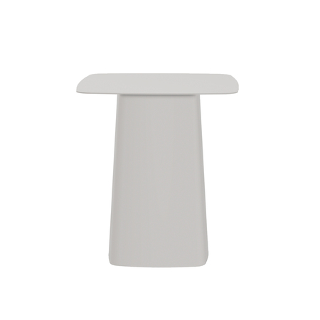 Vitra Metal Side Tables Weiss 04 pulverbeschichtet (glatt), B: 40 cm