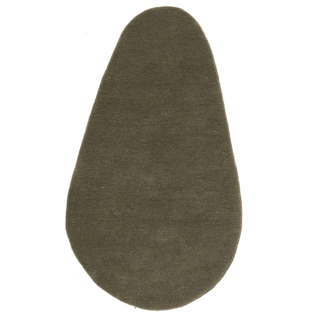 Nanimarquina Stone 2 B: 90 cm / L: 160 cm , Graugrün