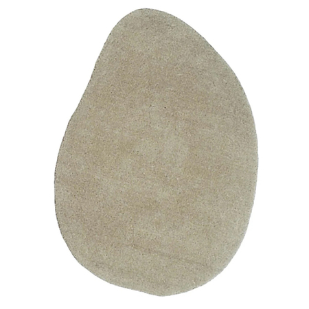 Nanimarquina Stone 1 B: 100 cm / L: 140 cm , Hellgrau