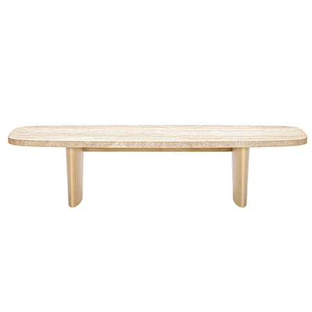 Classicon Matéria Coffee Table Travertin Natur