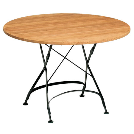 Weishäupl Runder Tisch 'Classic' Ø: 110 cm, Graphitgrau 16