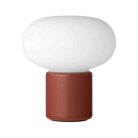 New Works Karl-Johan Portable Table Lamp Rostrot