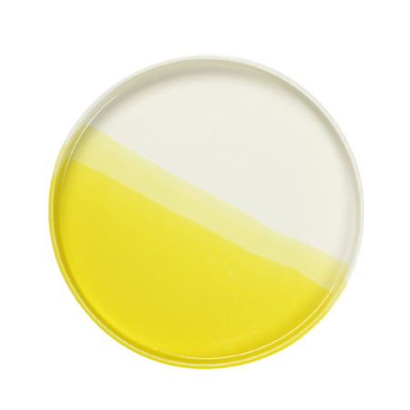 Vitra Tablett 'Herringbone Vessels' Gelb