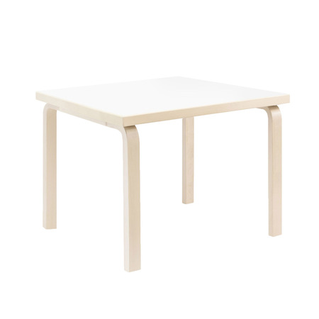 Artek Aalto Children's Table Square Laminat weiss