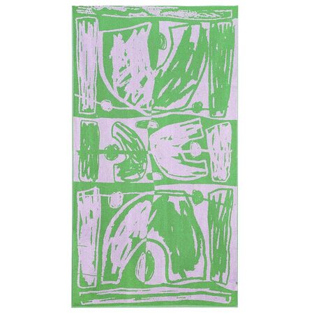 ZigZagZurich 'Coco Club' XL Baumwoll-Strandtuch 100 x 180 cm