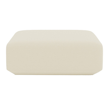 &Tradition Develius Pouf B: 110 cm / T: 110 cm , Creme 113 - Remix