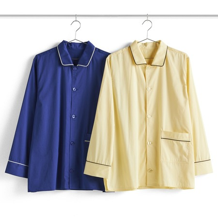 HAY Accessoires Outline Pyjama L/S Shirt Vivid Blue, M/L
