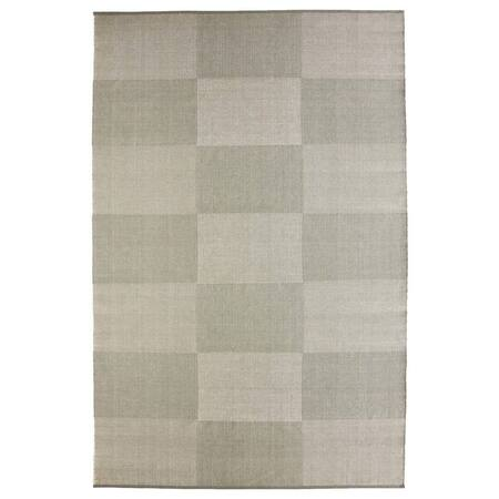 HAY Accessoires Check Rug L Grau, B: 170 cm / L: 240 cm 