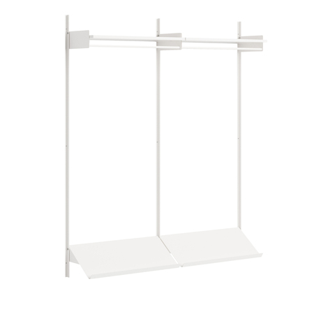 New Works New Works Wardrobe Shelf 2 Eichenfurnier / Weiss
