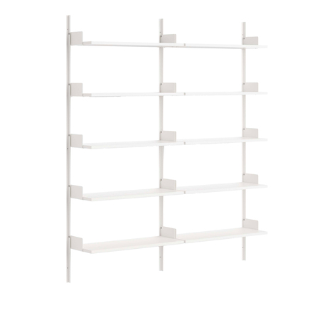 New Works New Works Library Shelf Eichenfurnier / Weiss