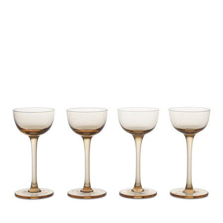 Ferm Living Host Liqueur Glasses - Set of 4 Blush