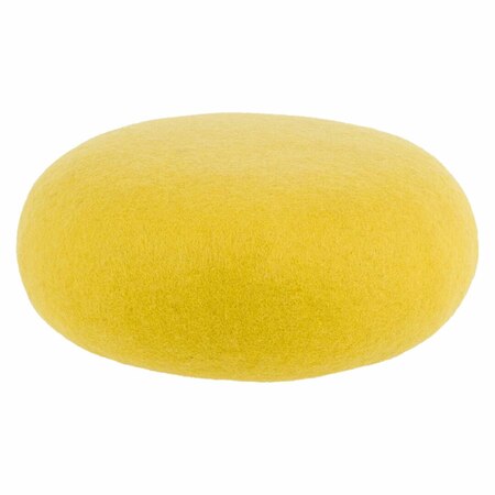 myfelt Filz Colour Pouf S Ø: 38 cm / H: 14 cm , Koralle - Felix