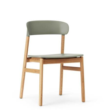 Normann Copenhagen Herit Chair Dusty Green, Eiche natur