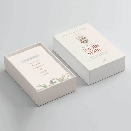 Papeterie Notiz an mich: Ich bin genug - Dein Adventskalender für eine achtsame Vorweihnachtszeit 2023