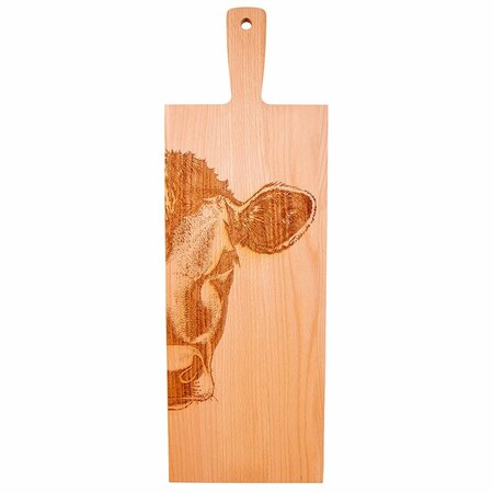 Kadastar Holzbrett E40/E60 Zoom Kuh, B: 20 cm / L: 60 cm