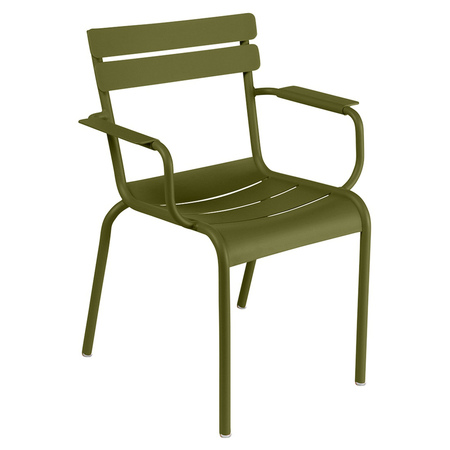 Fermob Luxembourg Stuhl Pesto D3, Stuhl mit Armlehnen