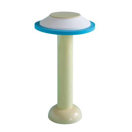 ZigZagZurich Sowden PL2 Portable Lamp Gelb / Weiss / Blau