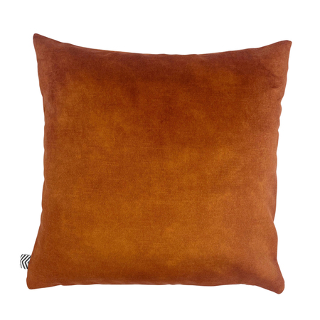 ZigZagZurich Casino Velvet Pillow Ziegelstein, 45 x 45 cm