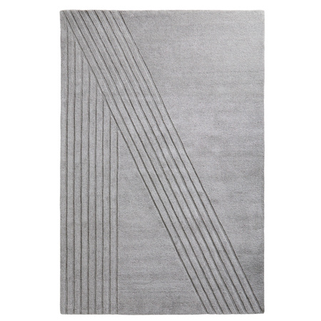 Woud Kyoto Rug Grau, B: 170 cm / L: 240 cm