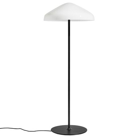 HAY Accessoires Pao Glass Floor Lamp Opalglas weiss