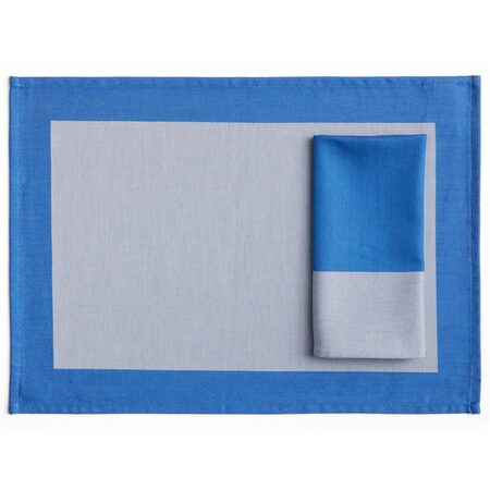HAY Accessoires Ram Napkin Blau