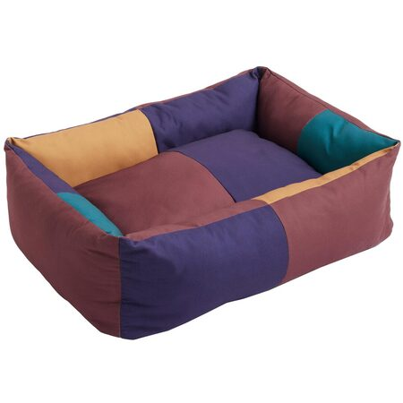 HAY Accessoires Hay Dogs Bed Large Burgundy / Green, B: 96 cm / T: 75 cm / H: 30 cm