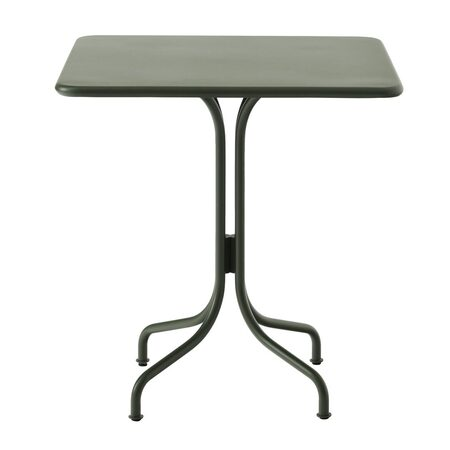 &Tradition Thorvald Café Table SC96 & SC97 Bronze Green, B: 70 cm / T: 70 cm