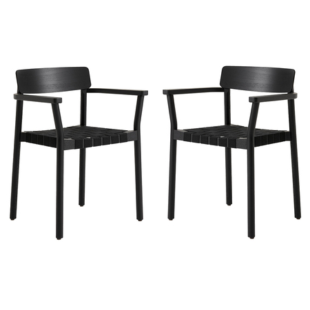 &Tradition Betty Dining Chair TK9 Eiche schwarz lackiert / Schwarz