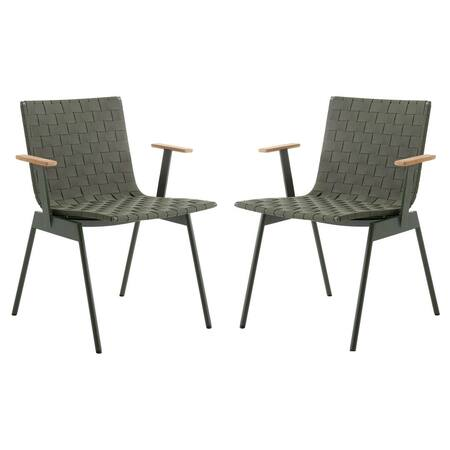 &Tradition Ville Dining Chair AV33 & AV34 Warm Black, Mit Armlehnen
