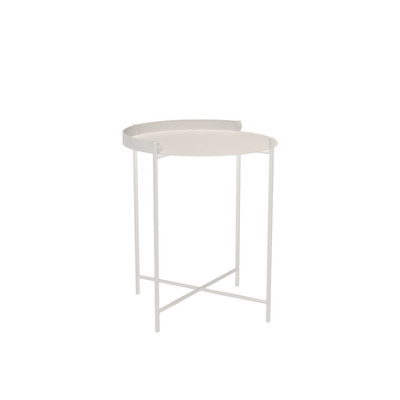Houe Beistelltisch 'Edge' Schwarz 12, Ø: 76 cm / H: 40 cm	