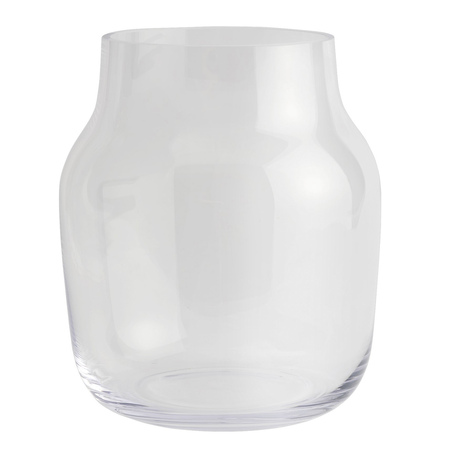 Muuto Silent Vase Klar, Ø: 20 cm / H: 23 cm