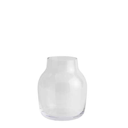 Muuto Silent Vase Klar, Ø: 11 cm / H: 13.4 cm