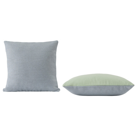 Muuto Mingle Cushion 45 x 45 cm Hellblau / Mint, B: 45 cm / L: 45 cm
