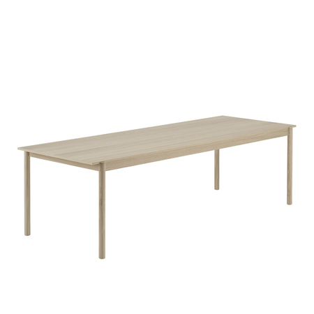 Muuto Linear Wood Table Eichenfurnier / Eiche massiv, B: 260 cm / T: 90 cm