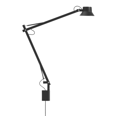 Muuto Dedicate Wall Lamp Schwarz, L2