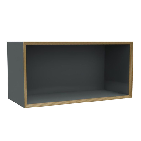 Müller Small Living Vertiko Regalmodul schmal Weiss - CPL Beschichtung, Variante Fourteen
