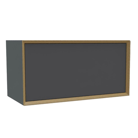 Müller Small Living Vertiko Regalmodul schmal Weiss - CPL Beschichtung, Variante Thirteen