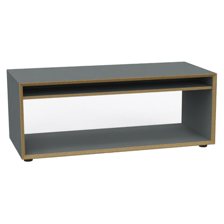 Müller Small Living Vertiko Loop Beistelltisch Anthrazit - CPL Beschichtung