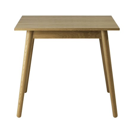FDB Mobler C35 Dining Table Eiche Natur, B: 82 cm / T: 82 cm